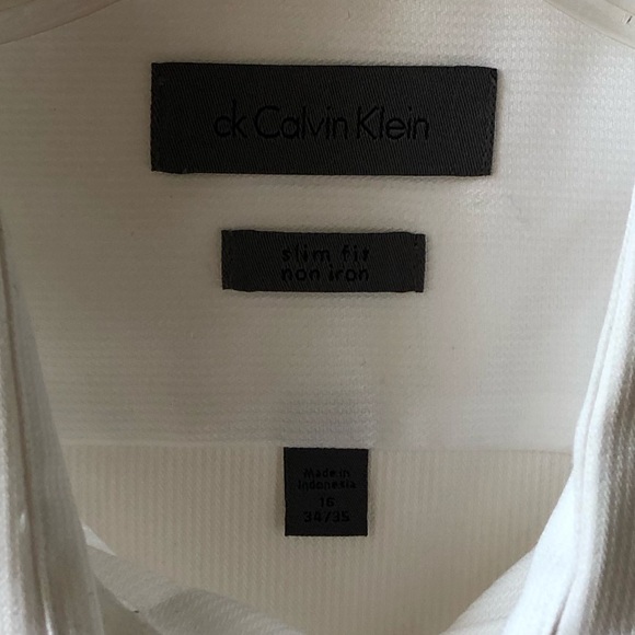 Calvin Klein long sleeve, slim fit, 16 - 34/35 - Picture 2 of 3